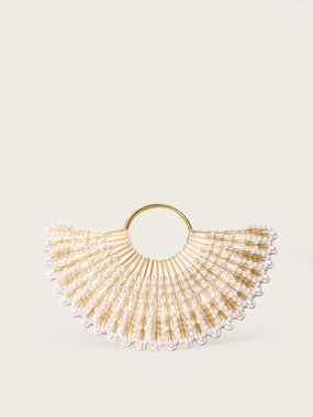 Ros??e d'Epines Bag Charming Formal Purse Vintage Style Bag