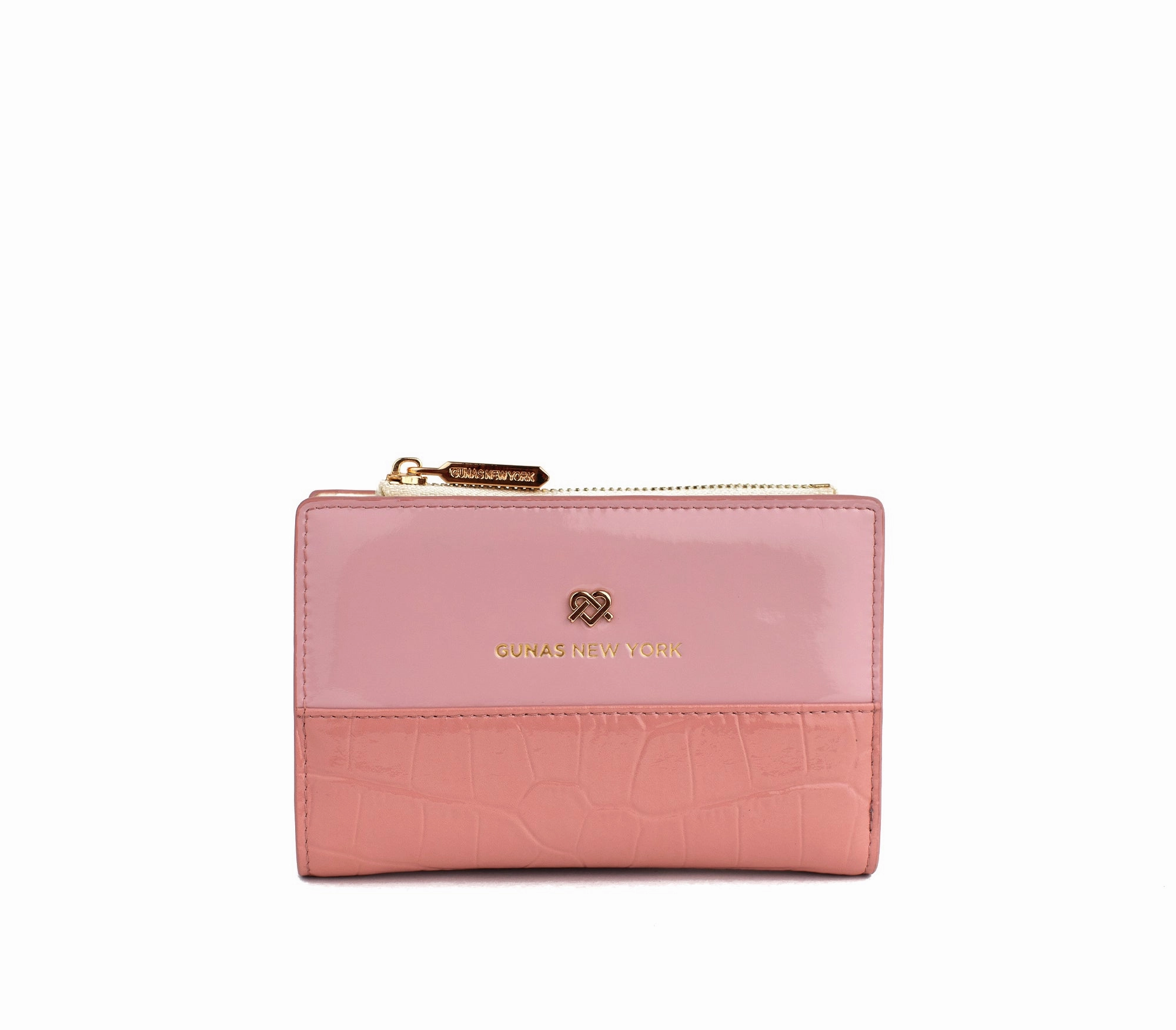 Madison - Pink Vegan Leather Wallet Luxury Detail