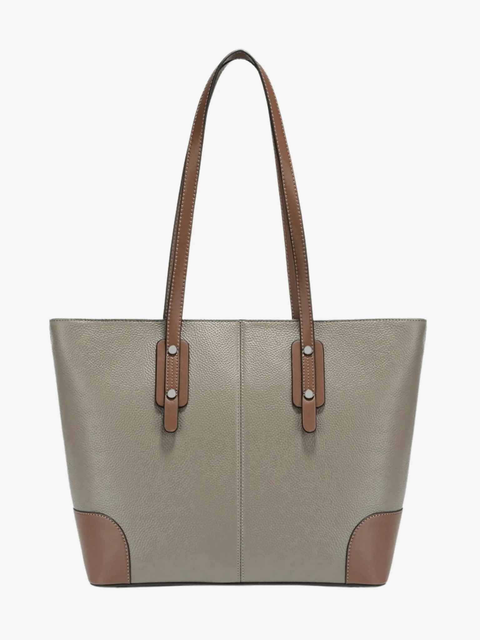 Elma | Classic Two-Tone Tote Bag ?C Everyday Elegance Modern Design