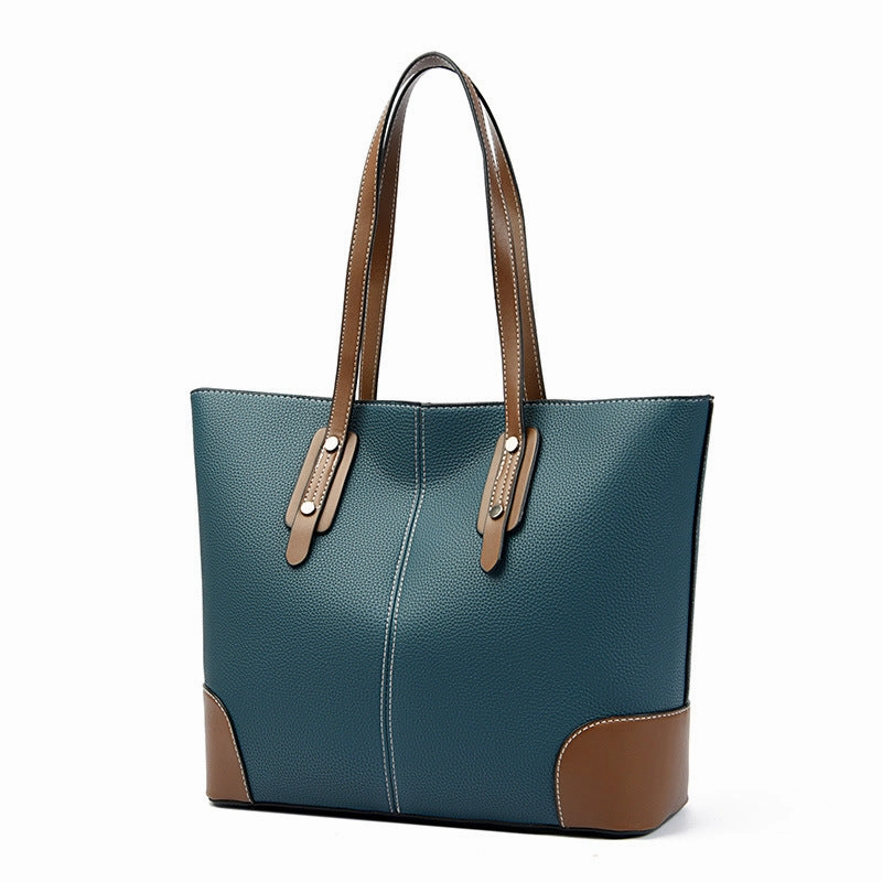Elma | Classic Two-Tone Tote Bag ?C Everyday Elegance Elegant Everyday