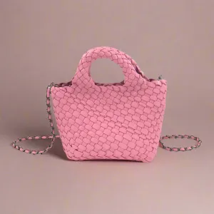 Emaline Pink Braided BC Bag Compact Design