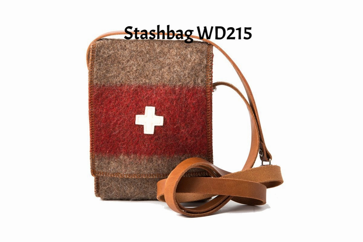 Stylish Swiss Boiled Wool Blanket Handbags by KARLEN Swiss Casual Lifestyle