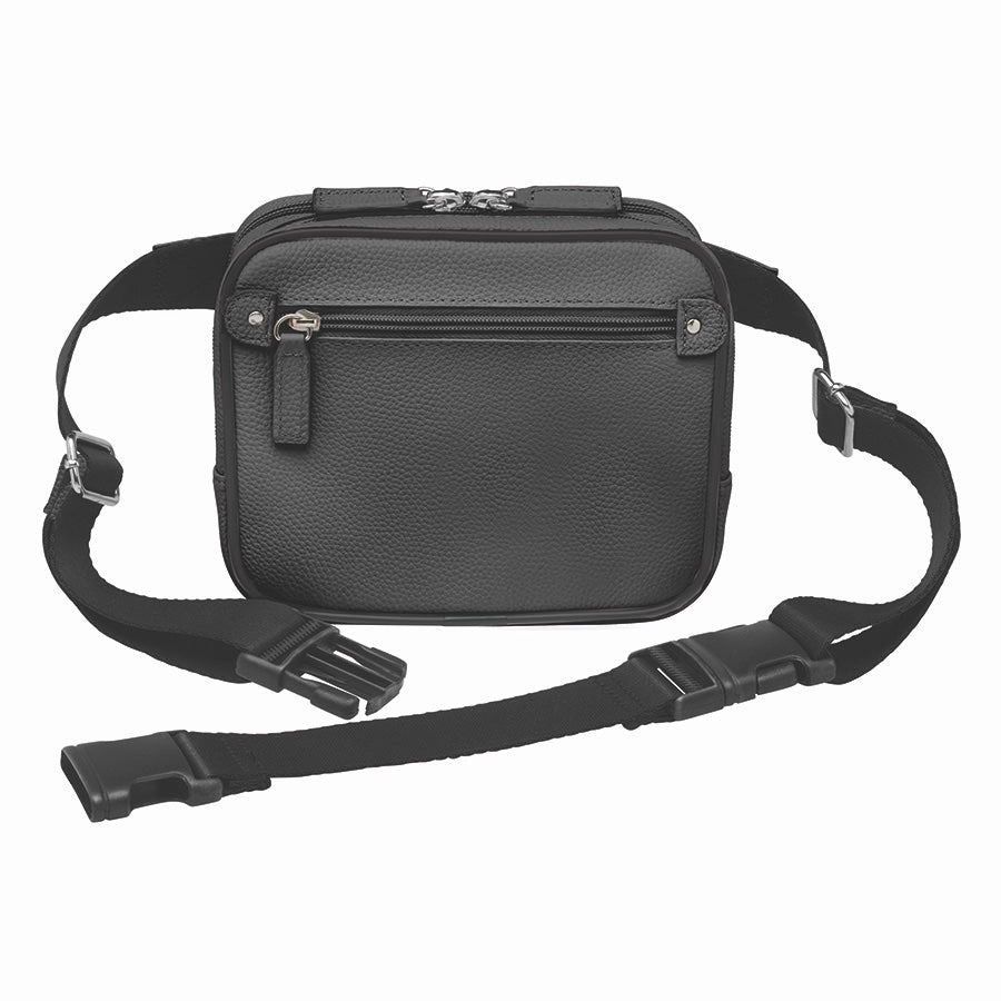 Compact Essentials Compact Sport Organizer Sling Waist Pack Concealed Carry Cowhide Purse GTM-116