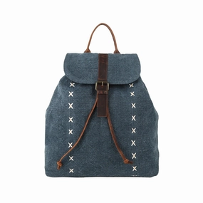 Urban Ready Versatile Storage KomalC Jute and Leather Backpack for Women & Men - Stylish, Spacious, and Eco-Friendly Design for Everyday Use