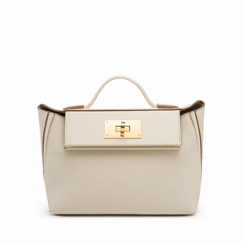 Eulalia | Classic Black Leather Handbag ?C Timeless Luxury & Modern Charm Essential Simplicity