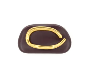 Casual Chic Daily Edge Evelyn Burgundy Small Evening BC Bag with Strap