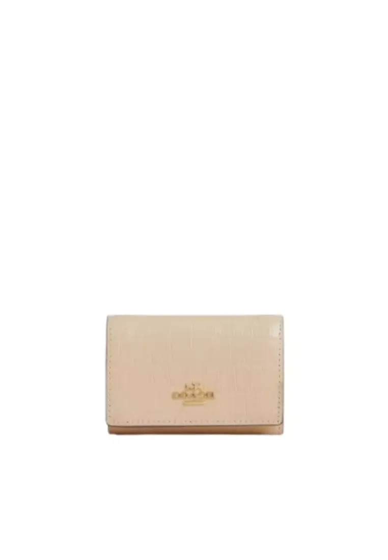 Coach Micro Wallet In Ivory CU914 Timeless Innovation