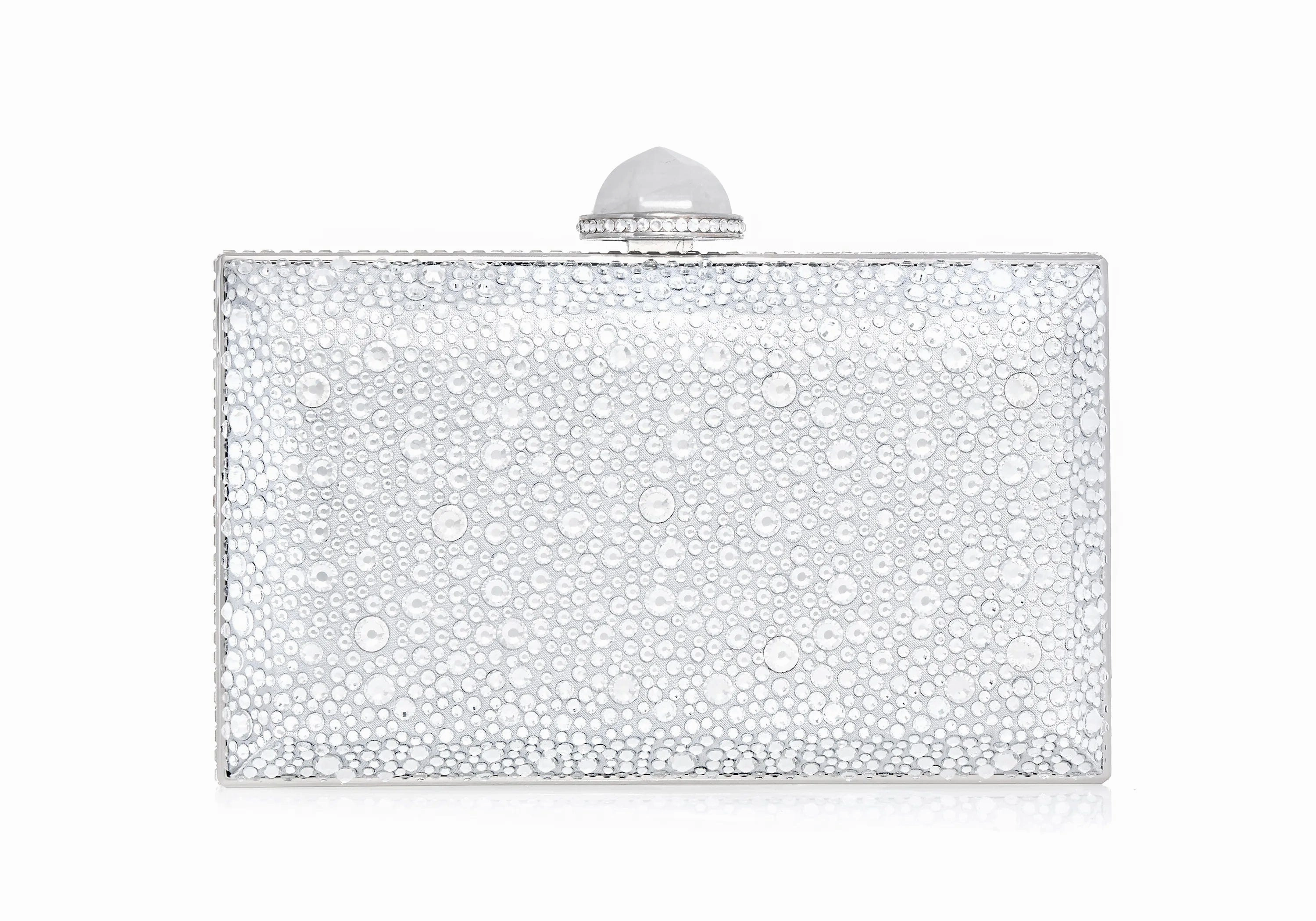 Skylar Crystal Caviar Silver Versatile Function