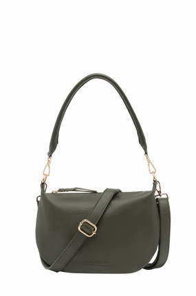 Minimal Everyday All Season Melissa Bag Olive Soft Leather