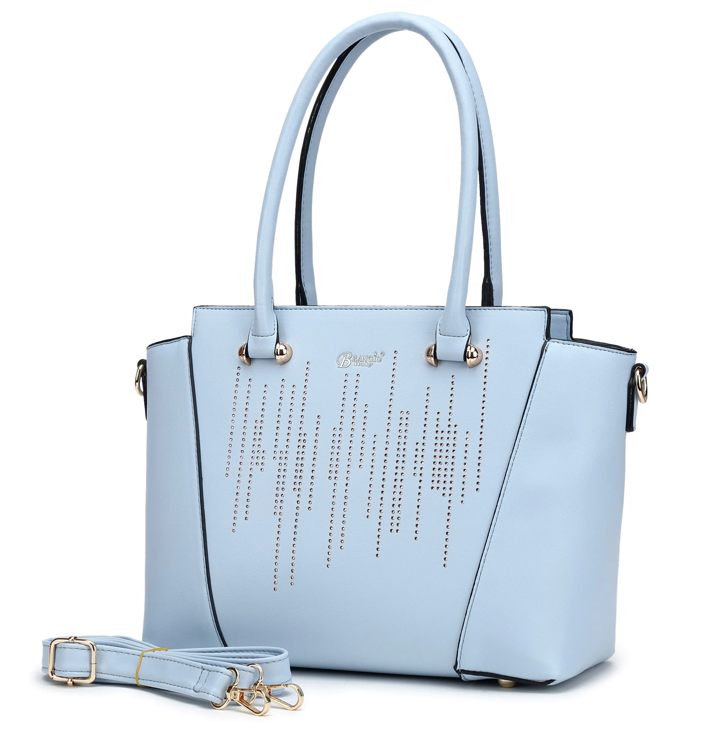 Trendy Office Rainy Night Vegan Leather Handbag