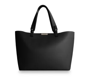 Katie Loxton Piper Soft Tote Handbag in Black Modern Life Travel Occasion