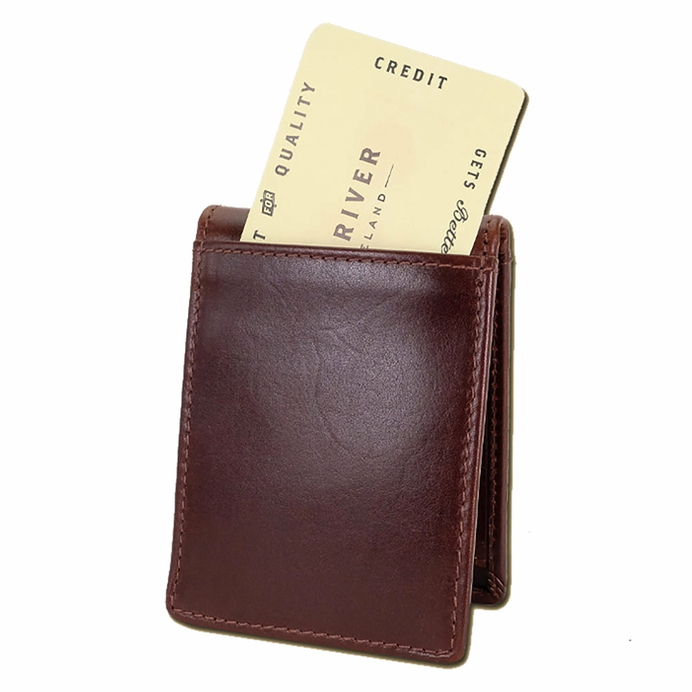 Professional Look Handy storage wallet Fergal Dog Clip Leather Wallet