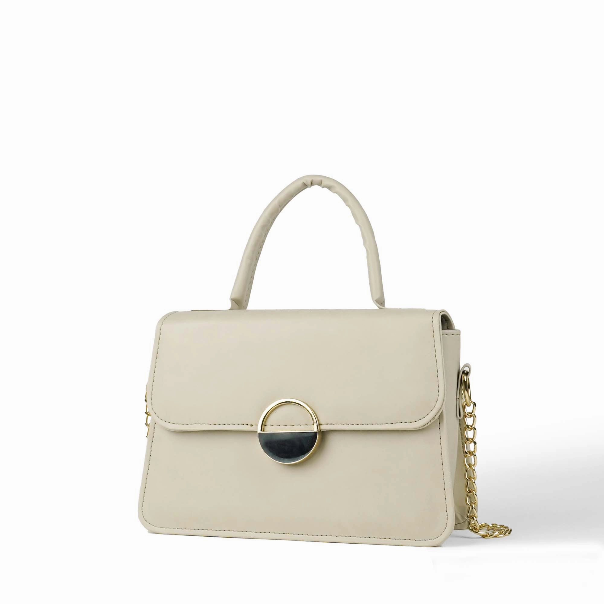 Filly Bag (beige plain) Functional Handbag Street Fashion
