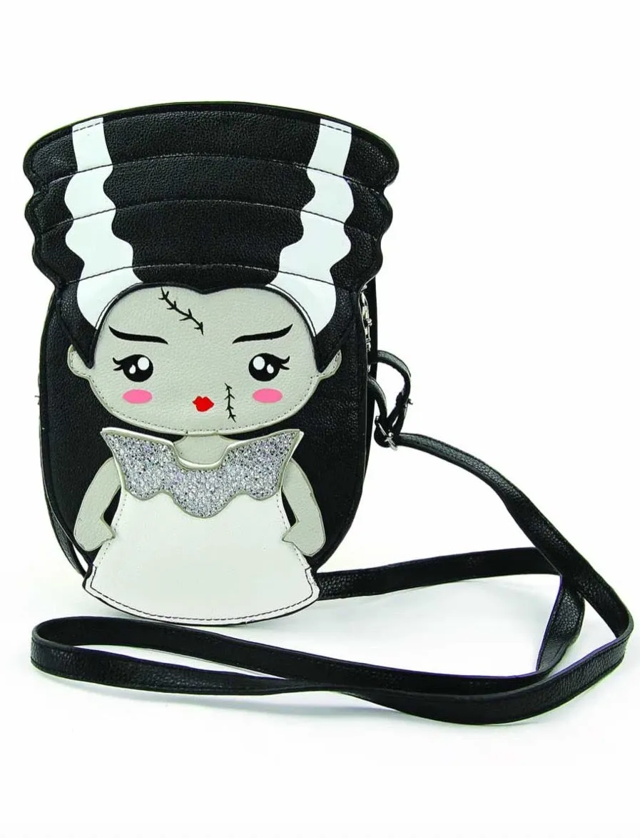 casual spirit Frankenstein's Bride Crossbody Bag In Vinyl