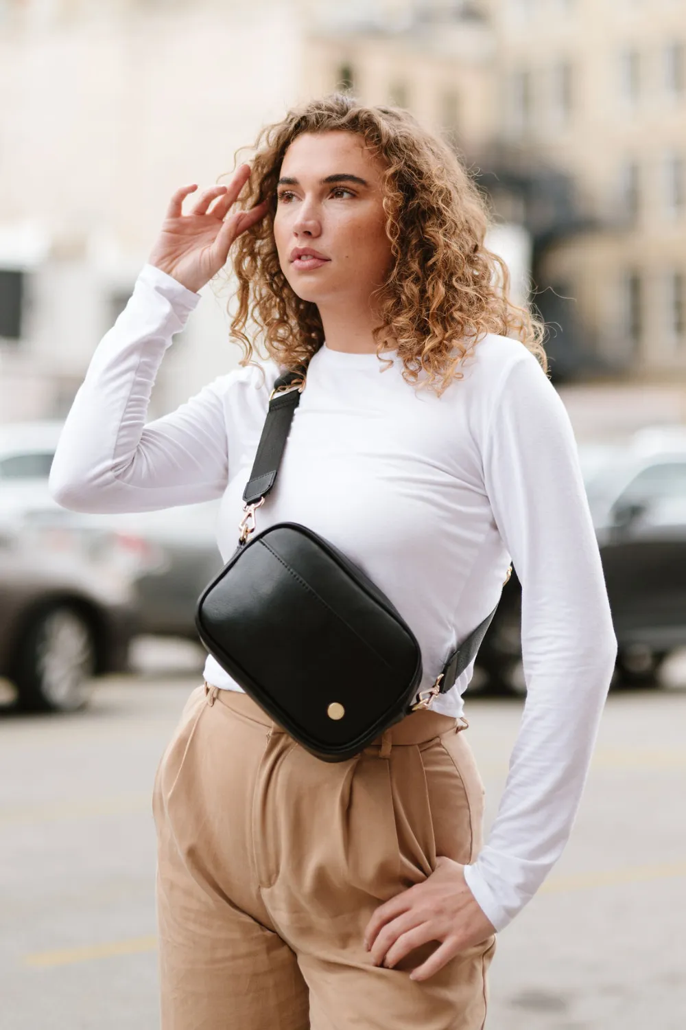 Compact Lifestyle Accessory Comfort Fit Frankie Convertible Crossbody - Final Sale