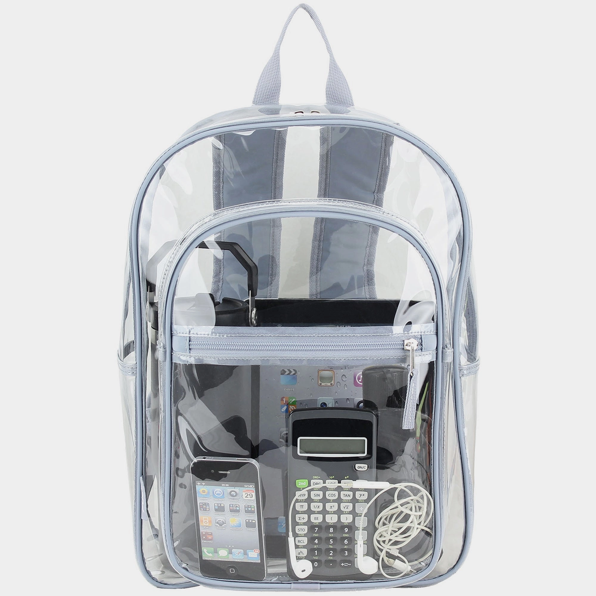Daily Essentials Fuel Clear Classroom Approved Backpack