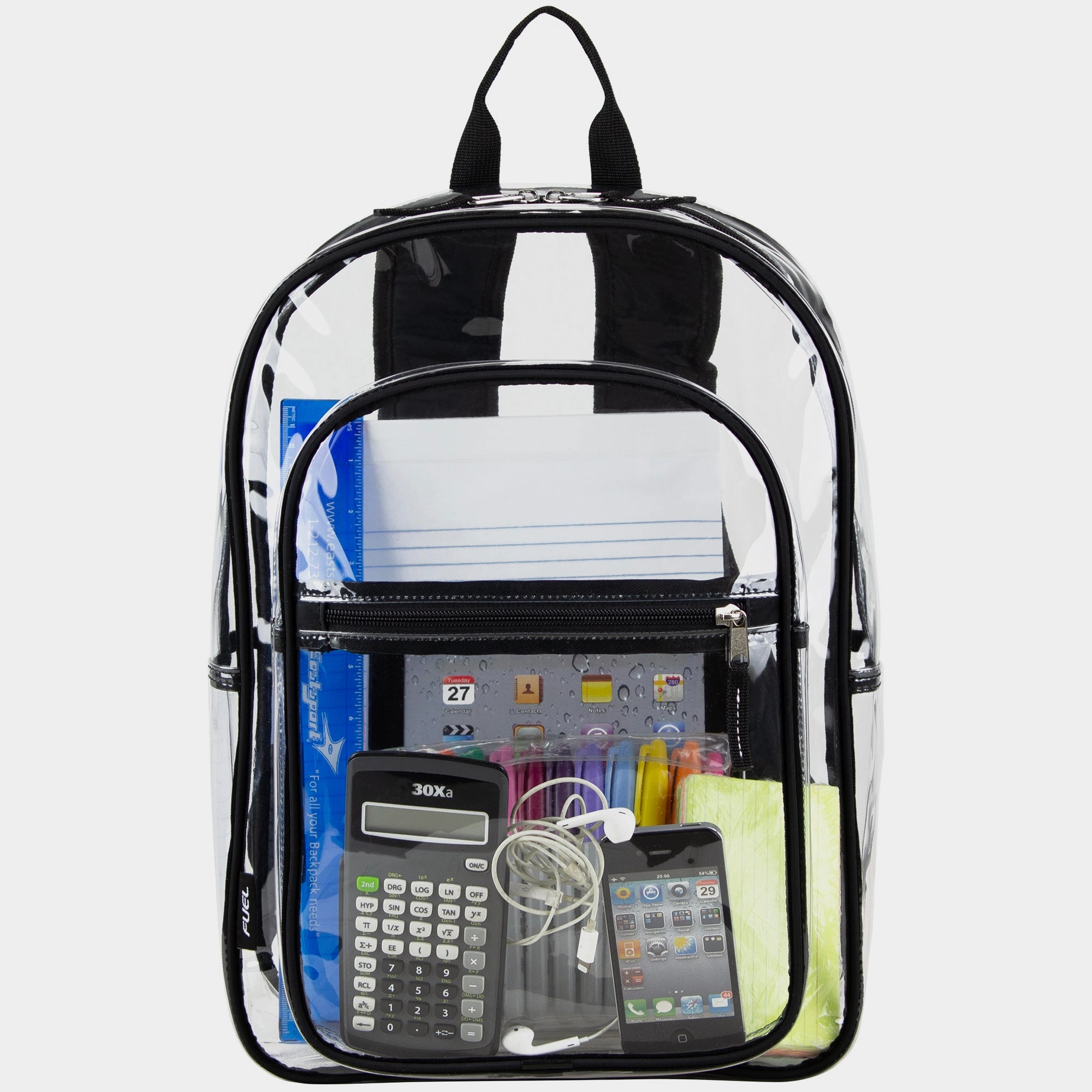Work Utility Essential Gear Fuel Clear Classroom Approved Backpack