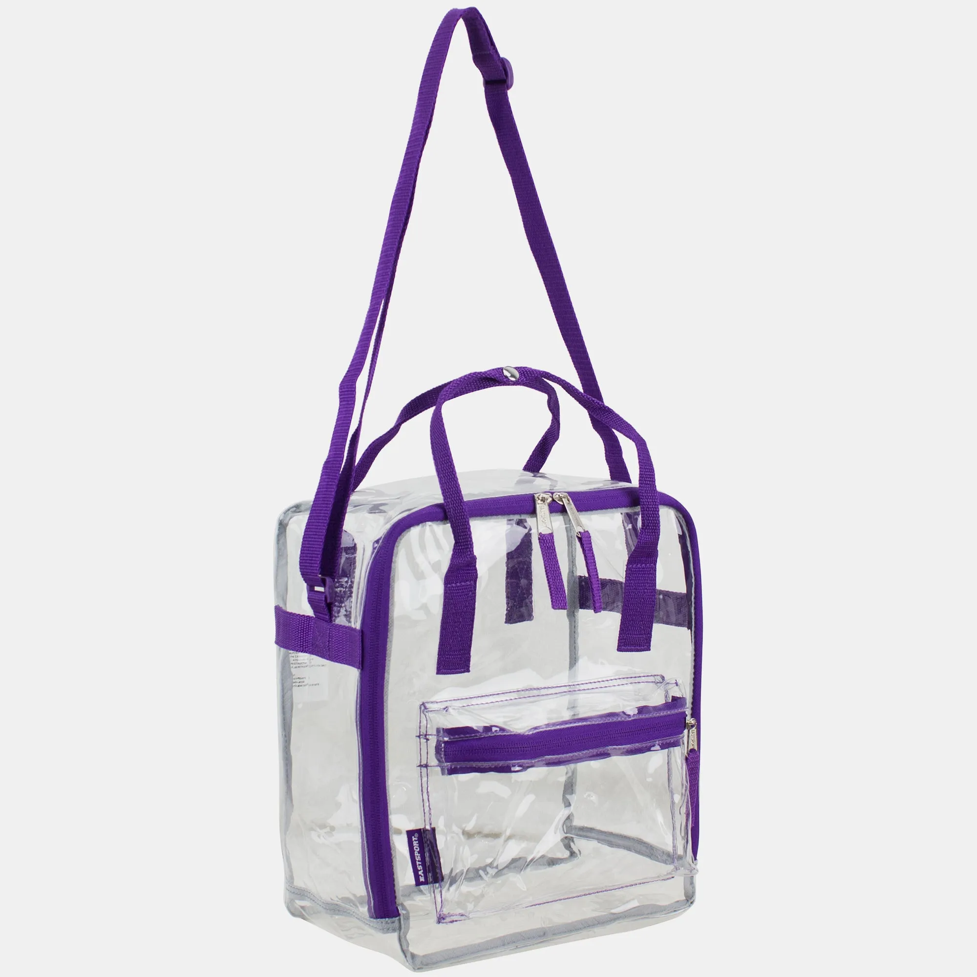 Smart Organizer Stadium Approved Clear Shoulder Tote Bag