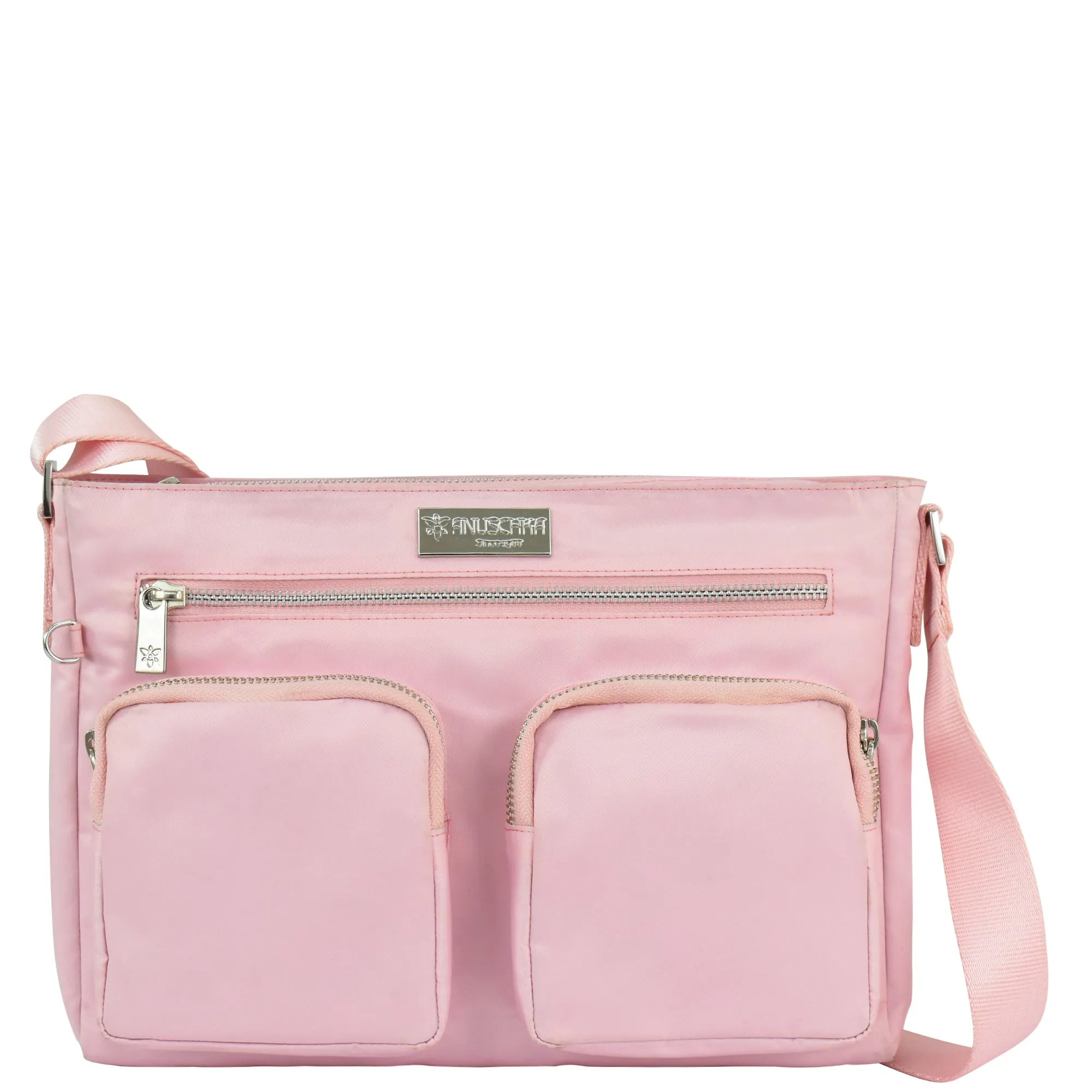 Style Inspiration Elegant Minimalism Wanderlust Luxe Fabric Crossbody Bag - 12022