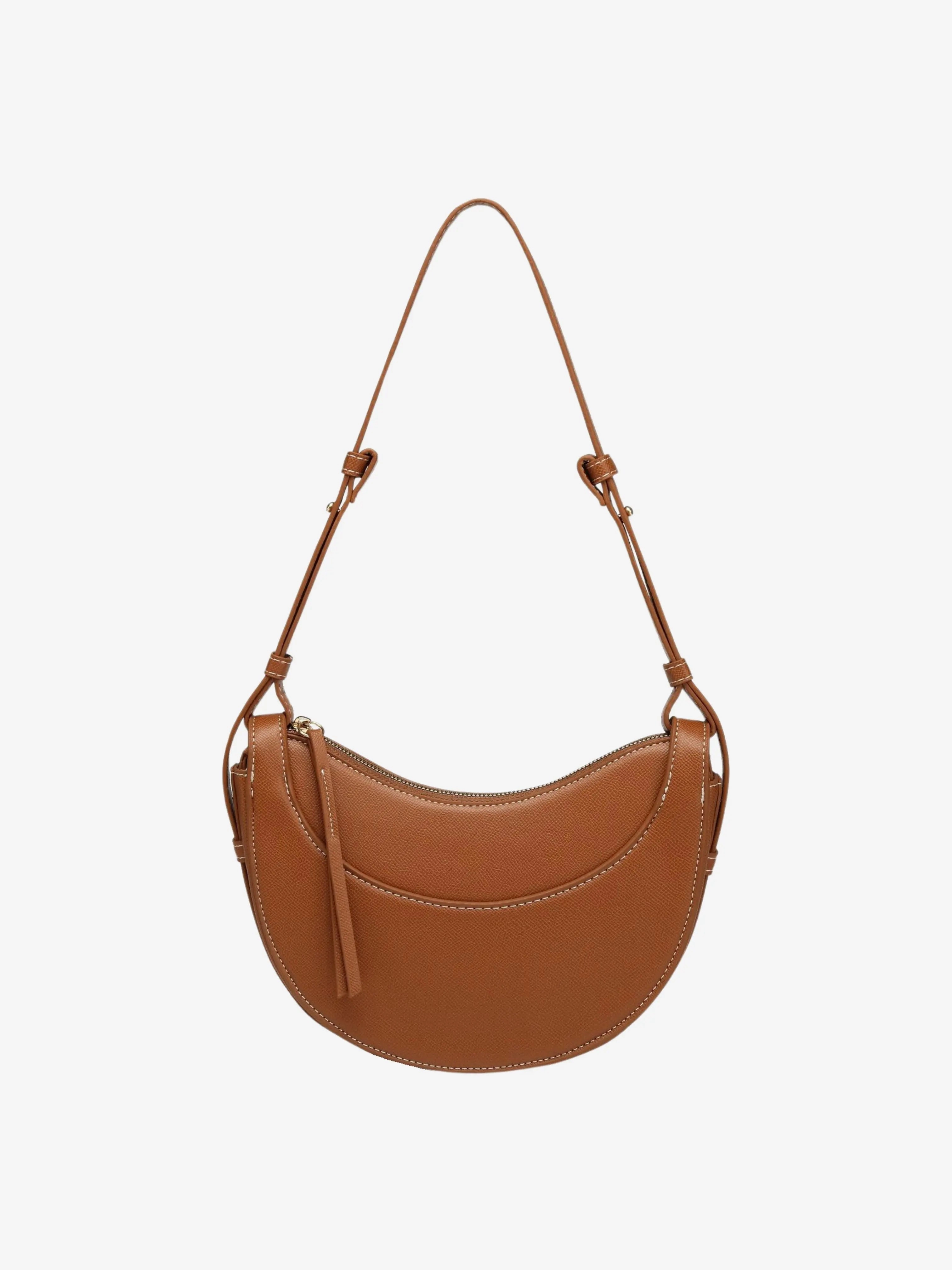 Casual Travel Gear Aria | Tan Saddle Crossbody Bag ?C Classic & Versatile