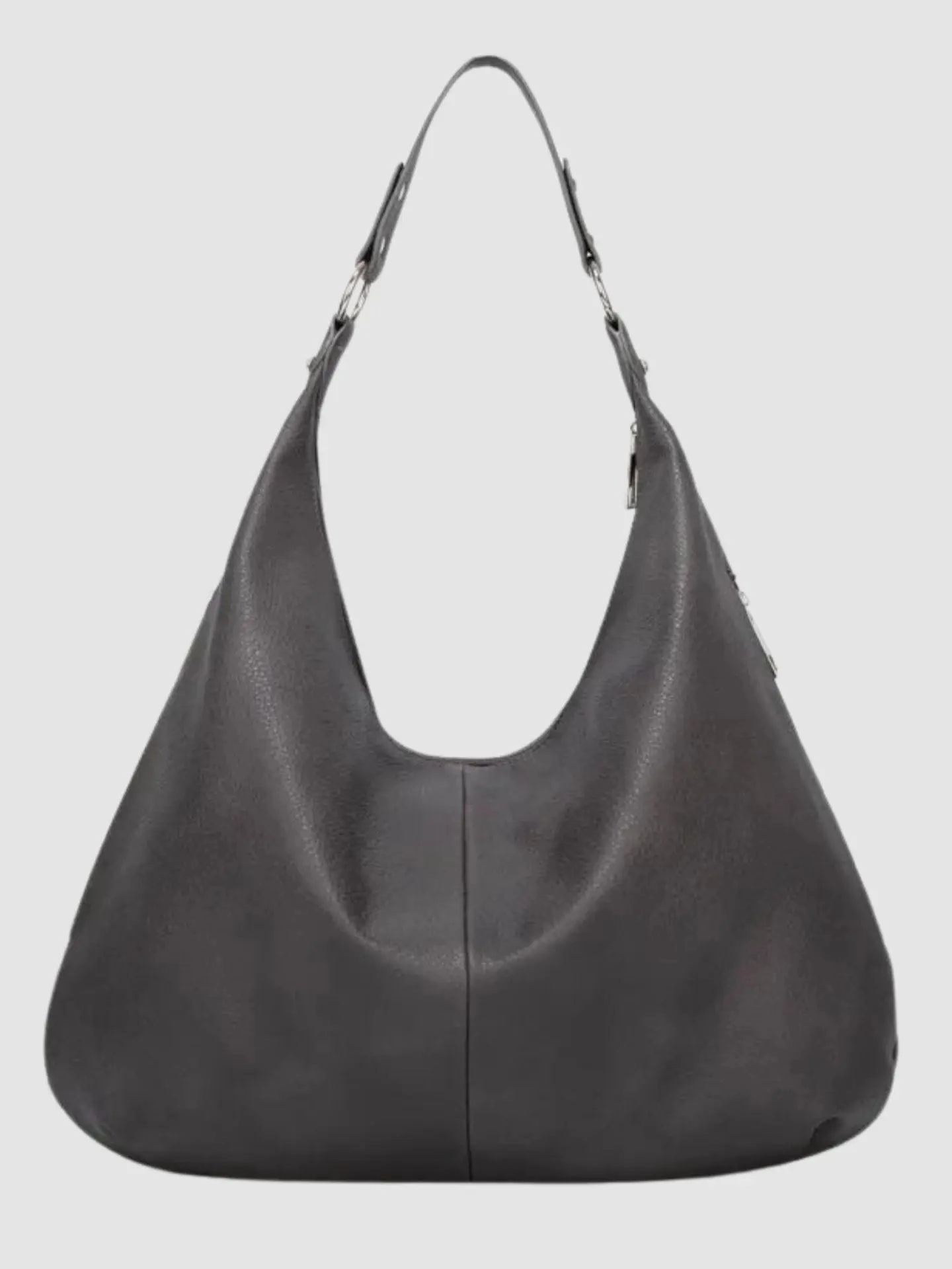 Kaia | Luxe Black Leather Hobo Bag ?C Timeless Elegance & Everyday Comfort Versatile Function Travel Necessity