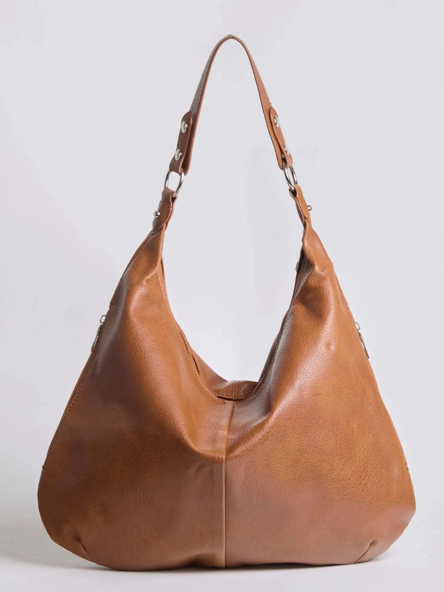 Sporty Accessory Modern Function Kaia | Luxe Black Leather Hobo Bag ?C Timeless Elegance & Everyday Comfort