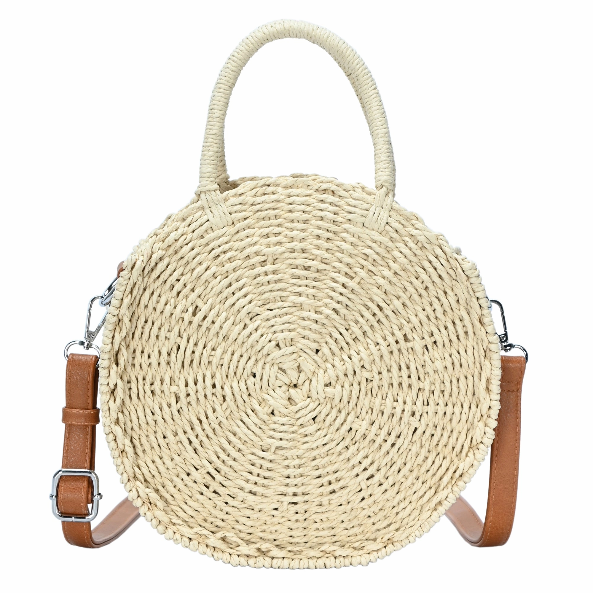 Classic Lifestyle Fashion Poppy Straw Crossbody