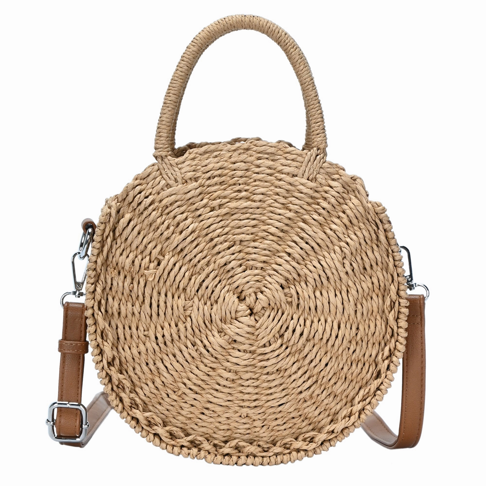 Poppy Straw Crossbody Urban Essential