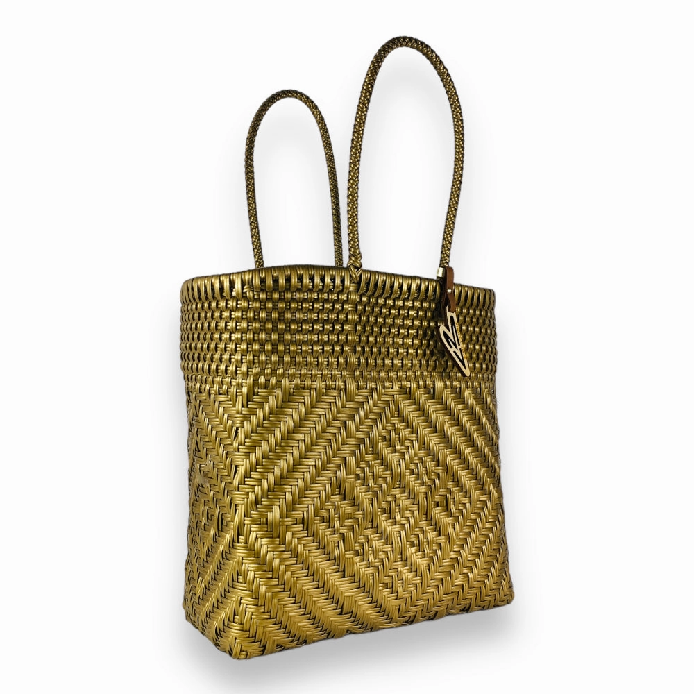 Maria Victoria | Sand Tote | Upcycled, Handwoven, Multicolor Tote Outdoor Use Fashion Forward