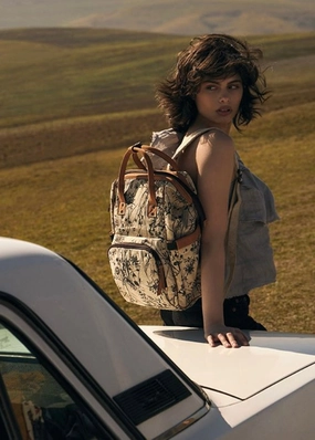 Mesa Flowers Diaper Bag Backpack Refined Office