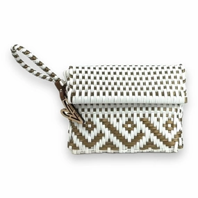 Maria Victoria | Nova WG CA | Upcycled, Handwoven, Wristlet Elegant Detailing party accessory