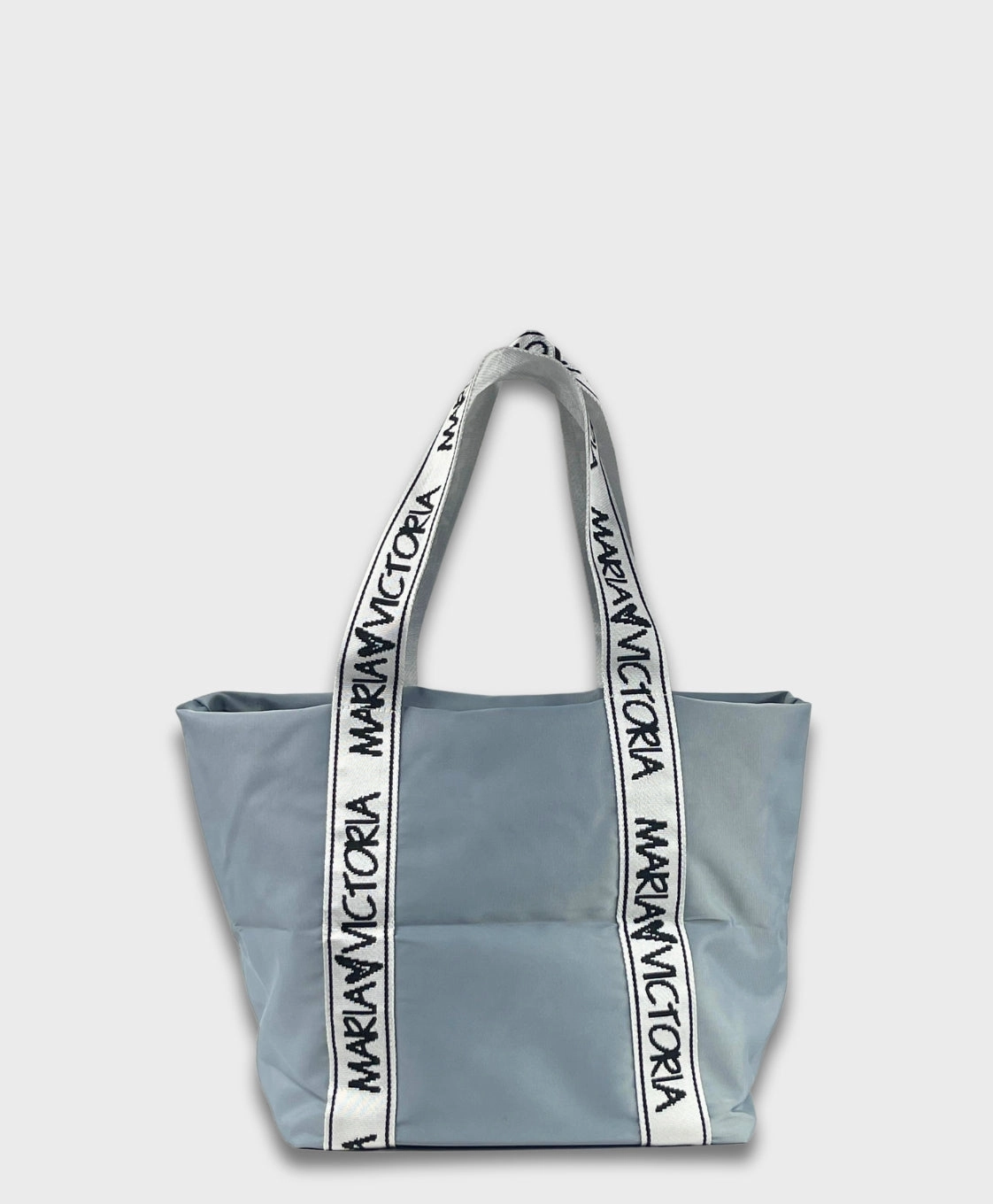 Maria Victoria | Uptown Carry All | Upcycled, Handwoven, Tote Light Blue Business Meeting
