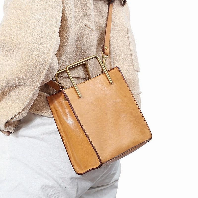 Work Essential Genuine Italy Cowhide Leather shoulder bag | Woman handcrafted leather bag, elegant Fashion  bag, Birthday Gift for Her