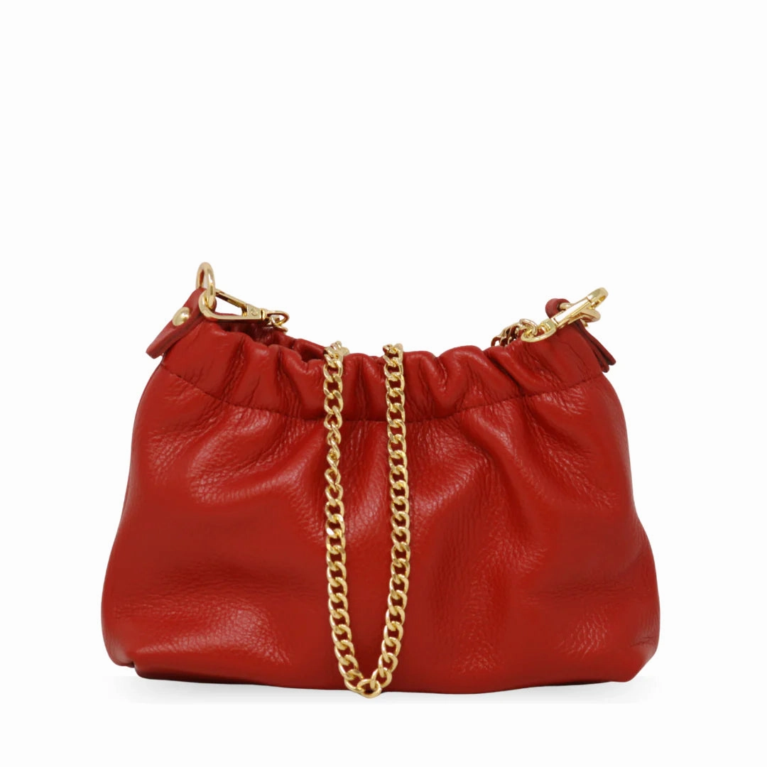 Durable Choice Germ??n Fuentes GF1020 Genuine Italina Leather Clutch and Crossbody bag