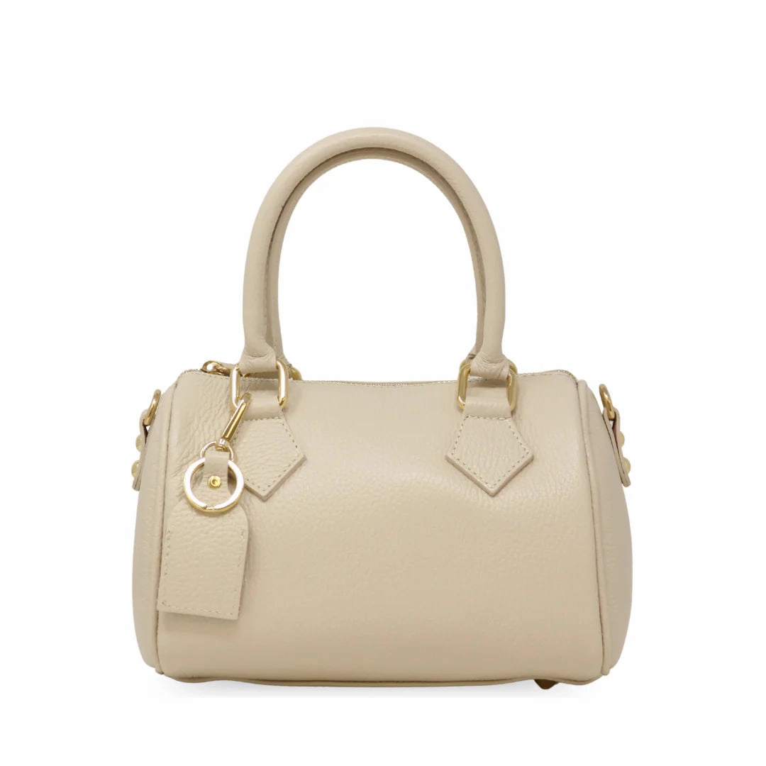 Practical Fit Germ??n Fuentes GF13225 Genuine Italian Leather Small Tote & Crossbody bag