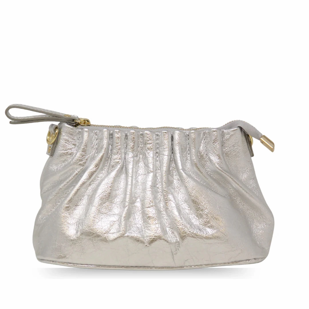 Practical Carry Smart Day Germ??n Fuentes GF2035 Genuine Italian Leaather Clutch & Cross Body Bag