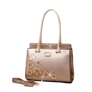 Twinkle Cosmos Florality Purse and Handbag Sleek Accessory Formal Event