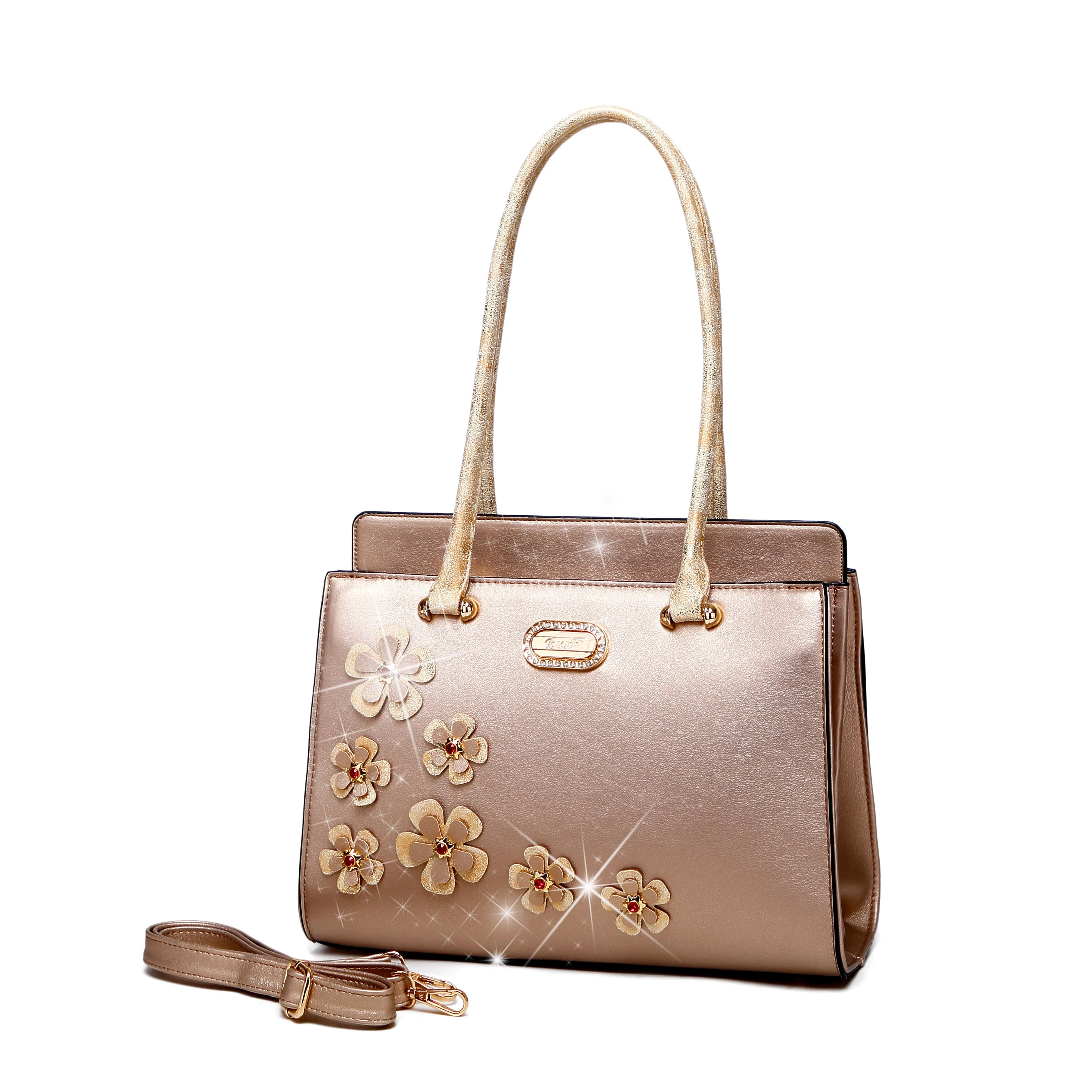 Twinkle Cosmos Florality Purse and Handbag Sleek Accessory Formal Event