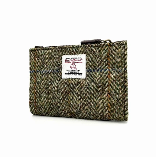 Portable Gear Harris Tweed? Slim Purse ?C Quilted Ladies Wallet