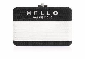 Durable Companion Versatile Travel Hello My Name Is Monogram