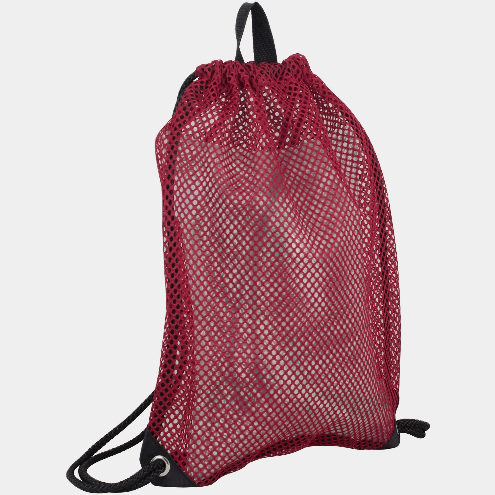Hiking Purpose Modern Style High-Capacity Mesh Drawstring with Cinch-able Closure