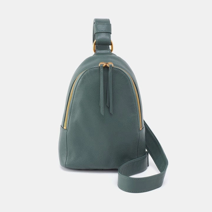 Sophisticated Edge Elegant Structure Hobo Fern Sling Bag