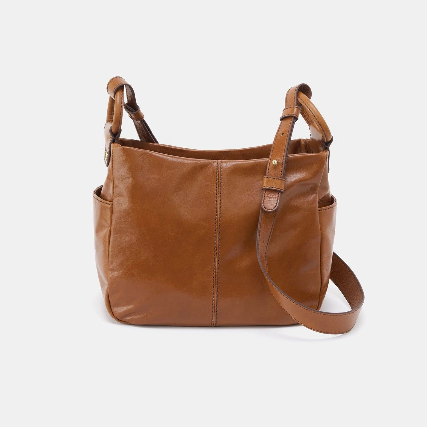 Hobo Sheila Crossbody in Polished Leather Daily Aesthetic