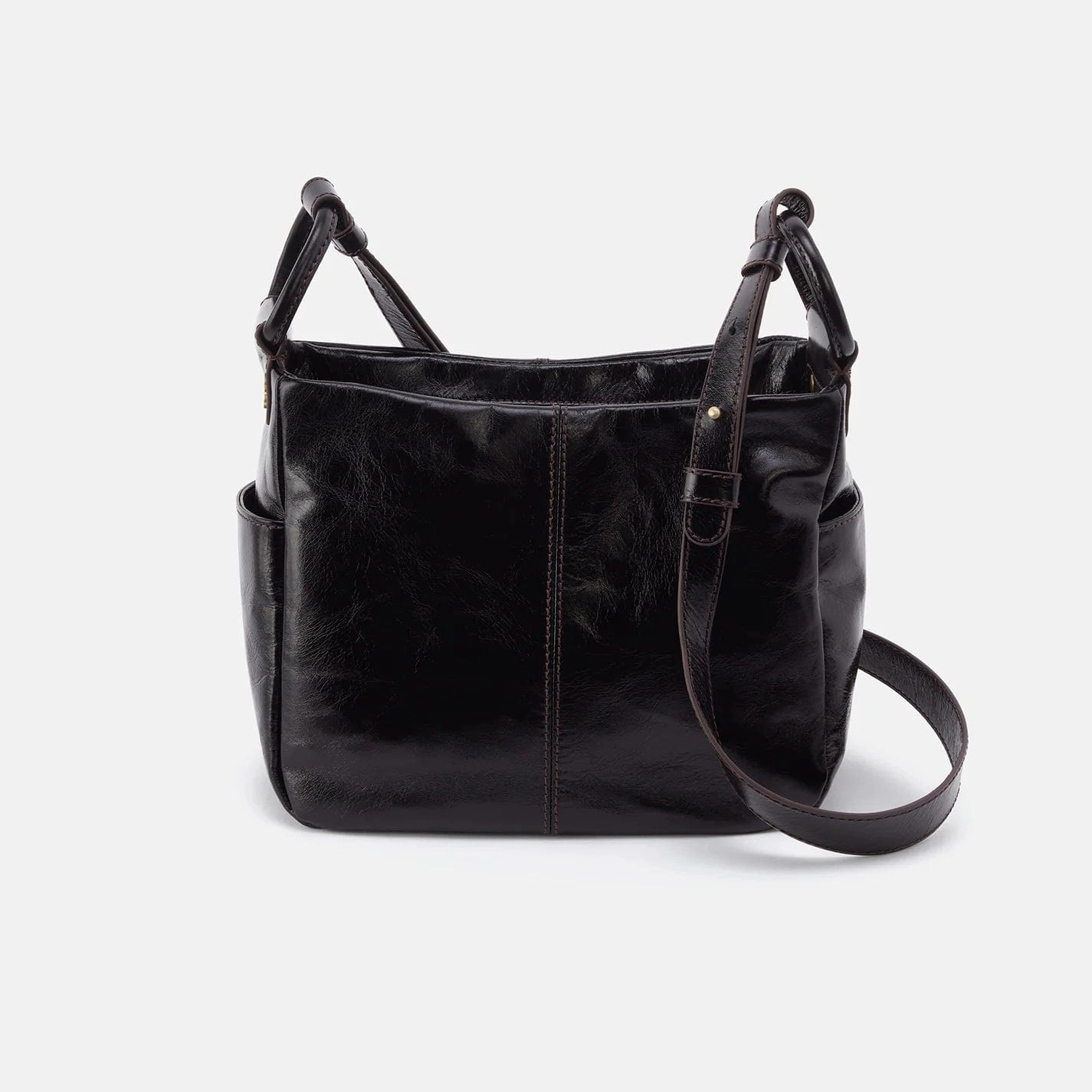 Hobo Sheila Crossbody in Polished Leather Stylish Pick