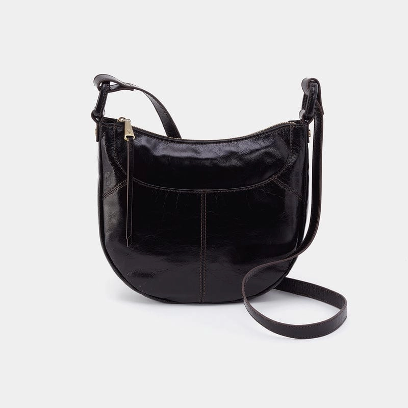 Artisan Edge Refined Simplicity Hobo Sheila Scoop Crossbody In Polished Leather