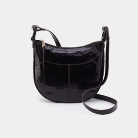 Artisan Edge Refined Simplicity Hobo Sheila Scoop Crossbody In Polished Leather