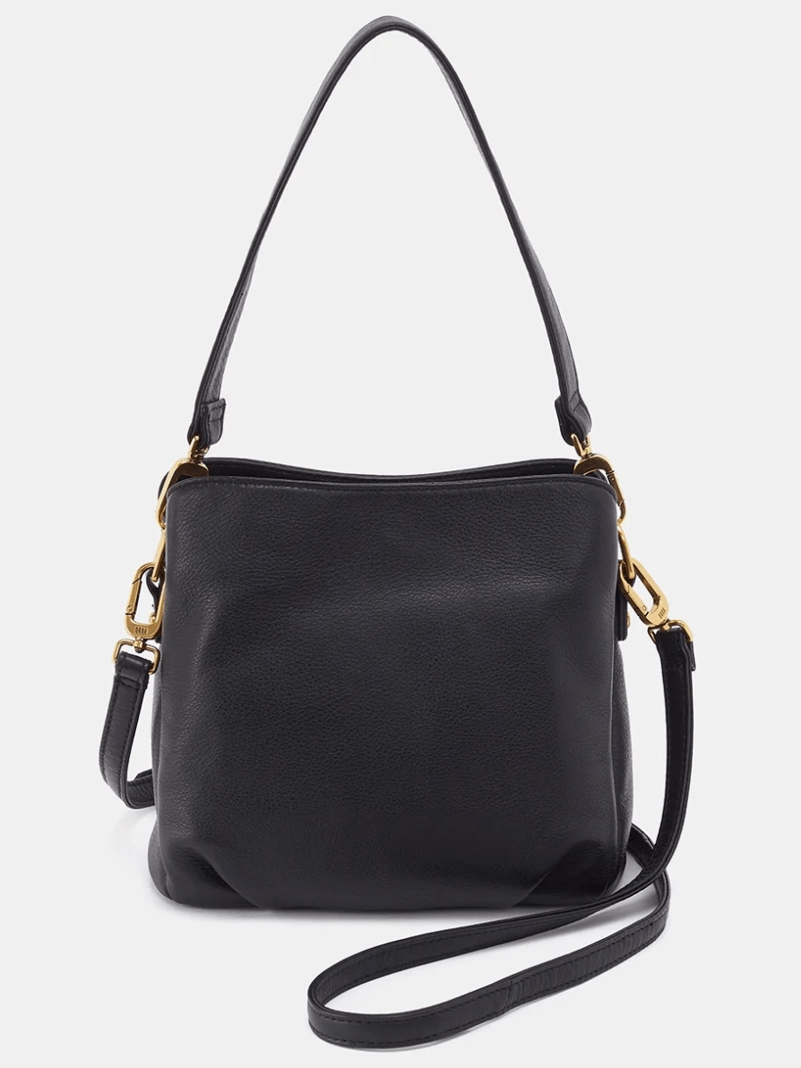 Hobo Starr Convertible Shoulder Bag in Pebbled Leather Subtle Detail