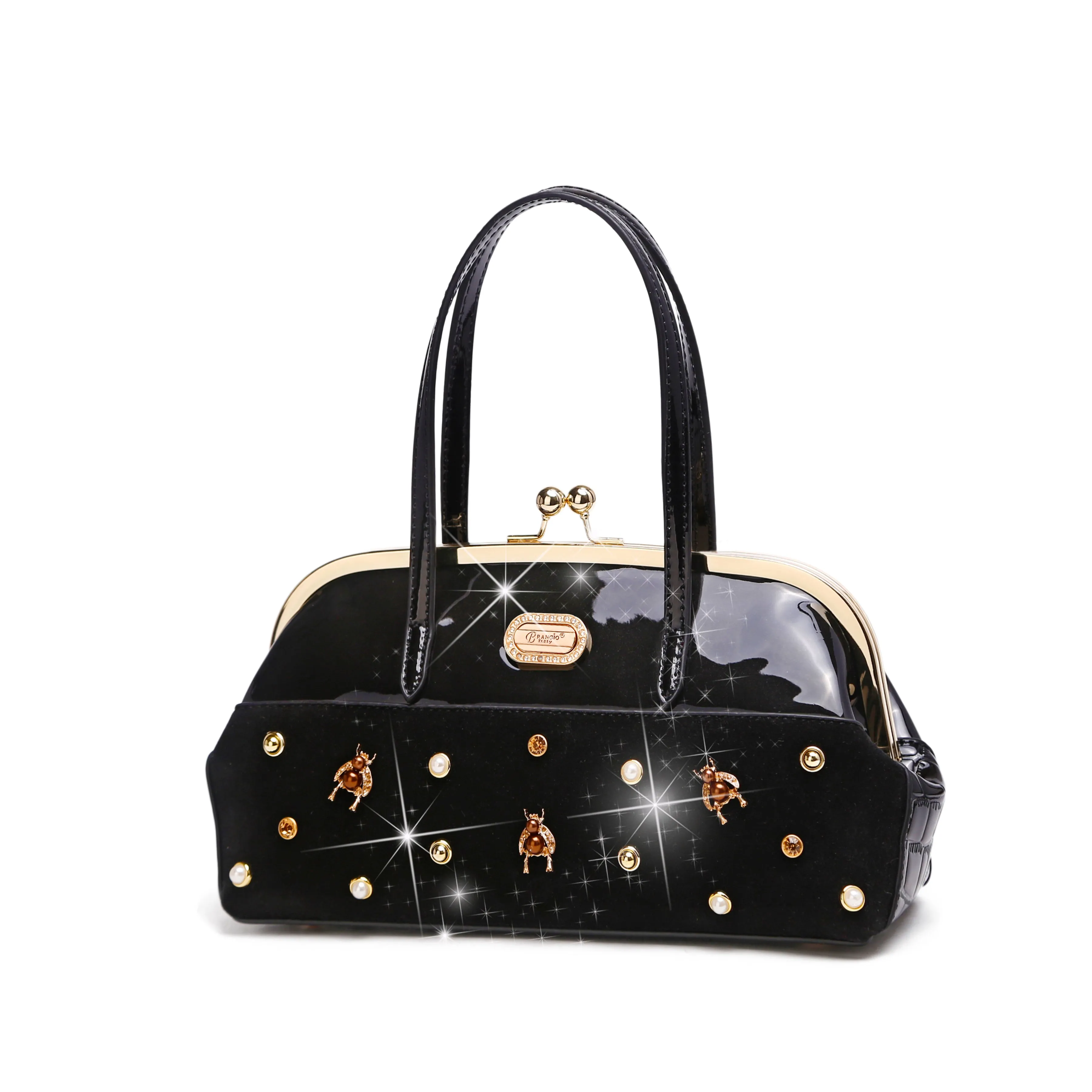 Lightweight Material Weekend Escape Honey Bee Handmade Evening Bag