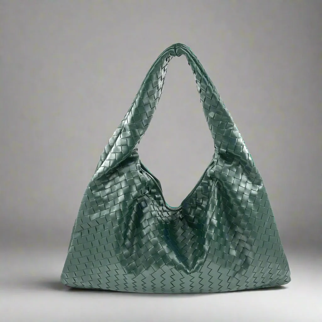 Channing Deep Green Shoulder BC Bag Comfortable evening clutch