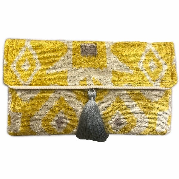 Essential Gear Latitudes Ikat Velvet Crossbody Clutch